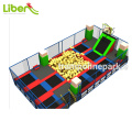 Popular new designed manufacturer rectangular fitness trampoline